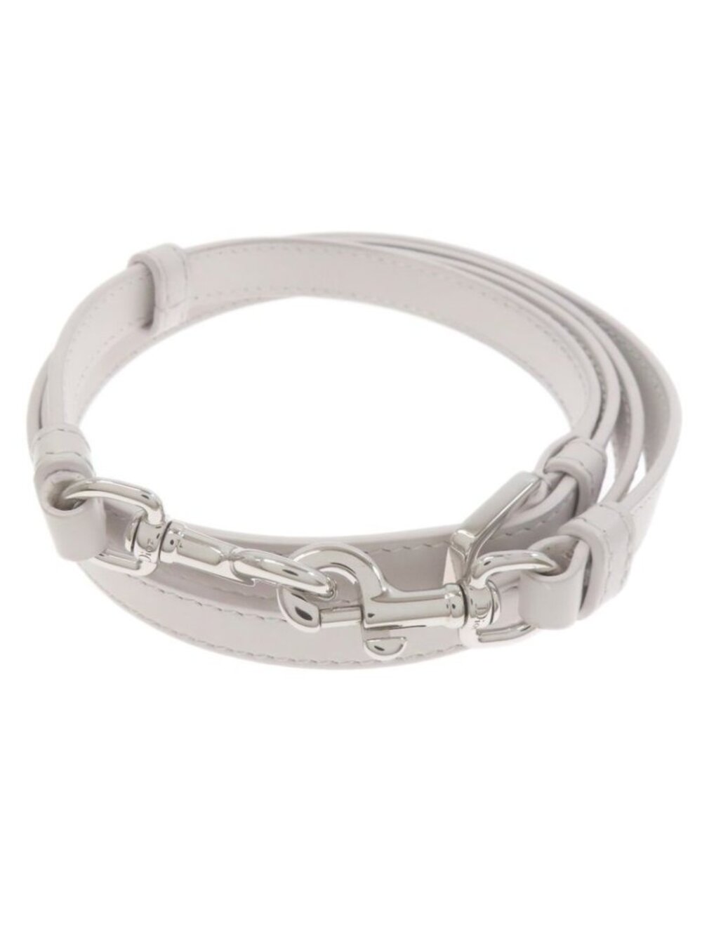 Dior Book Tote Mini Macro Cannage 2-Way Handbag White Gray - Picture 8 of 15